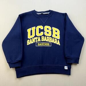 UCSB Santa Barbara Sweatshirt Toddler 4T Navy Blue Russell Athletic University